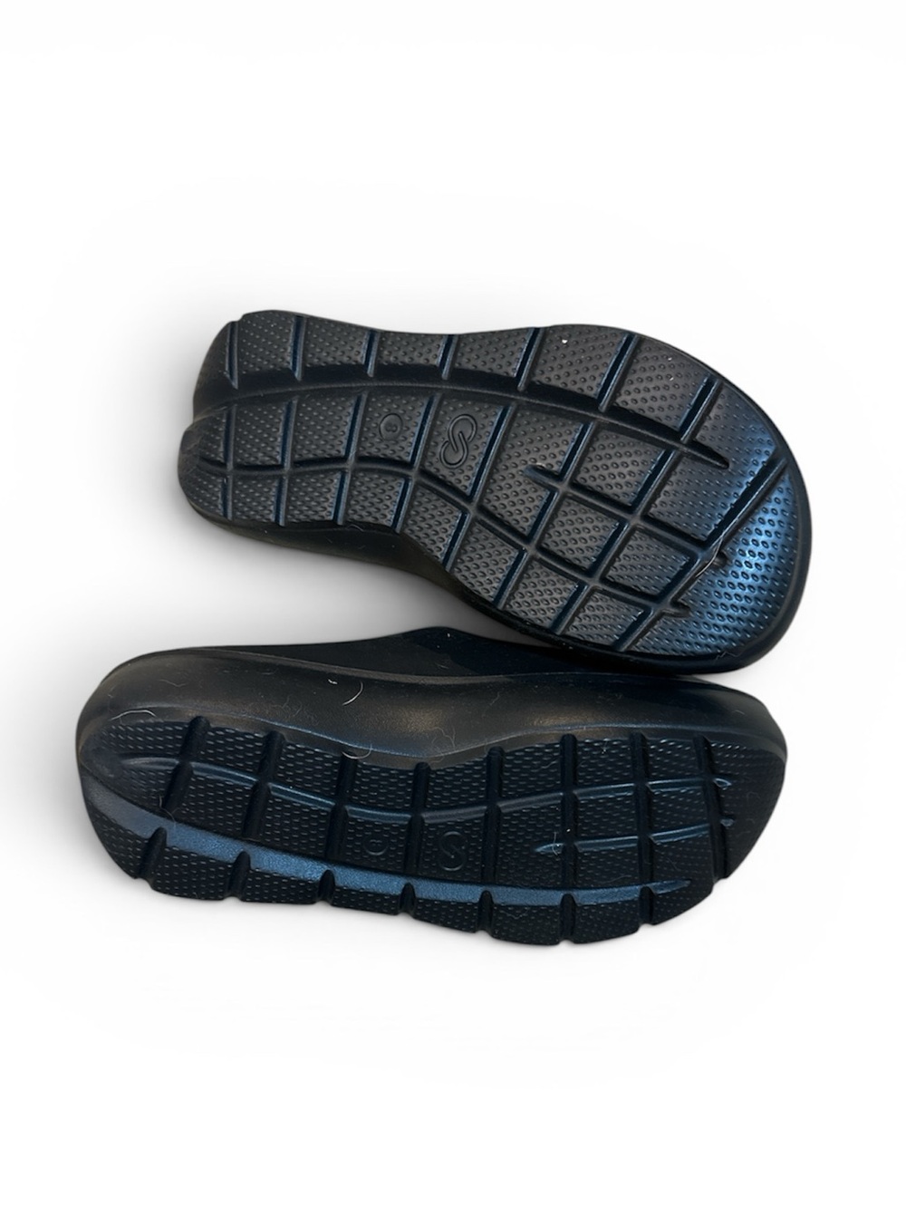 Calia Black platform molded Slide Sandals size 8 - Picture 3 of 5